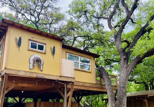 Bungalow in New Braunfels - la Pluma Retreat Bungalow in New Braunfels - la Pluma Retreat